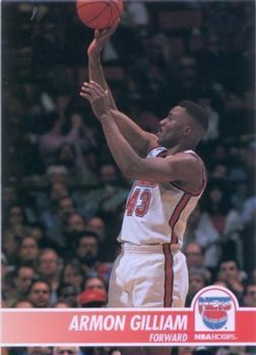 #135 Armon Gilliam - New Jersey Nets - 1994-95 Hoops Basketball