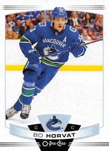 #135 Bo Horvat - Vancouver Canucks - 2019-20 O-Pee-Chee Hockey