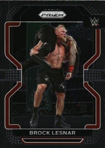 #135 Brock Lesnar - 2022 Panini Prizm WWE Wrestling