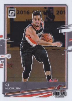 #135 CJ McCollum - Portland Trail Blazers - 2020-21 Donruss Optic Basketball