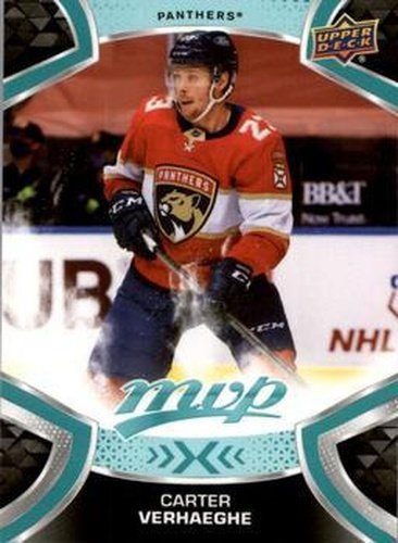#135 Carter Verhaeghe - Florida Panthers - 2021-22 Upper Deck MVP Hockey