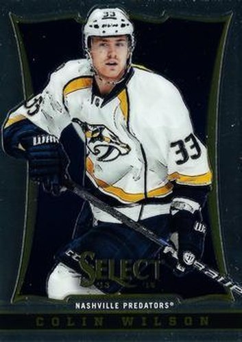 #135 Colin Wilson - Nashville Predators - 2013-14 Panini Select Hockey