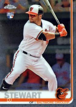#135 DJ Stewart - Baltimore Orioles - 2019 Topps Chrome Baseball