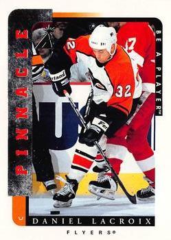 #135 Daniel Lacroix - Philadelphia Flyers - 1996-97 Pinnacle Be a Player Hockey