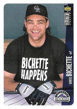 #135 Dante Bichette - Colorado Rockies - 1996 Collector's Choice Baseball