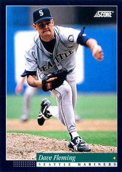 #135 Dave Fleming - Seattle Mariners -1994 Score Baseball