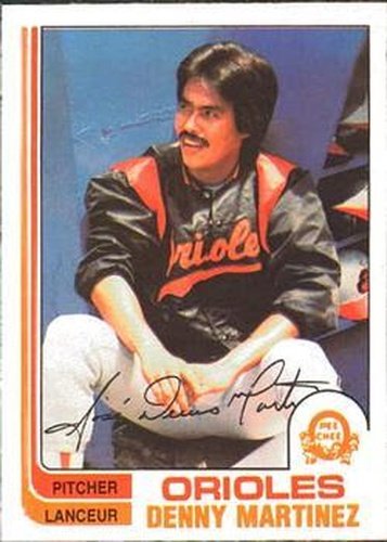 #135 Denny Martinez - Baltimore Orioles - 1982 O-Pee-Chee Baseball