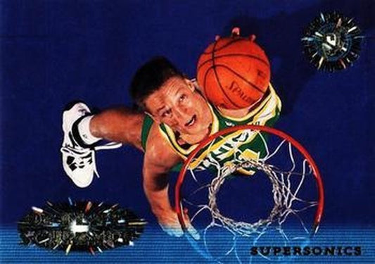 #135 Detlef Schrempf - Seattle SuperSonics - 1995-96 Stadium Club Basketball