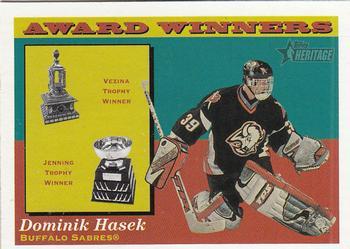 #135 Dominik Hasek - Buffalo Sabres - 2001-02 Topps Heritage Hockey