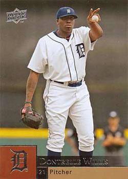 #135 Dontrelle Willis - Detroit Tigers - 2009 Upper Deck Baseball