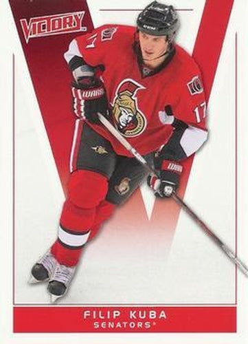 #135 Filip Kuba - Ottawa Senators - 2010-11 Upper Deck Victory Hockey