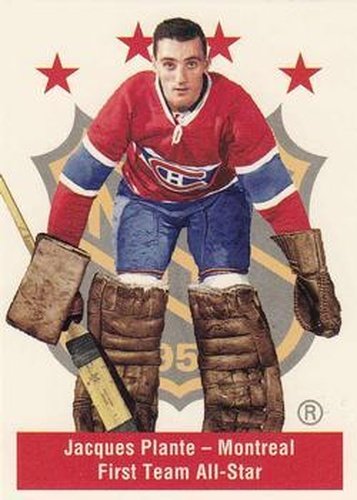 #135 Jacques Plante - Montreal Canadiens - 1994 Parkhurst Missing Link 1956-57 Hockey