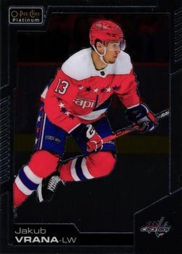 #135 Jakub Vrana - Washington Capitals - 2020-21 O-Pee-Chee Platinum Hockey