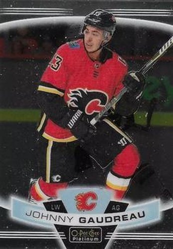 #135 Johnny Gaudreau - Calgary Flames - 2019-20 O-Pee-Chee Platinum Hockey