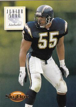 #135 Junior Seau - San Diego Chargers - 1994 SkyBox Premium Football