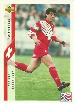 #135 Kubilay Turkyilmaz - Switzerland - 1994 Upper Deck World Cup Contenders English/Spanish Soccer