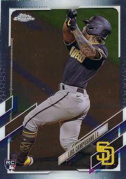 #135 Luis Campusano - San Diego Padres - 2021 Topps Chrome Baseball
