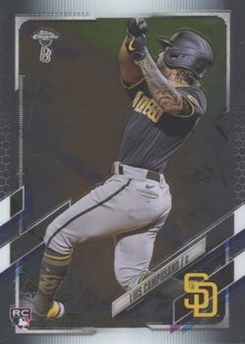 #135 Luis Campusano - San Diego Padres - 2021 Topps Chrome Ben Baller Edition Baseball