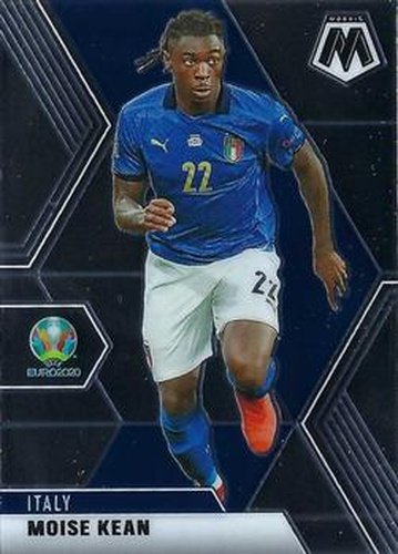 #135 Moise Kean - Italy - 2021 Panini Mosaic UEFA EURO Soccer
