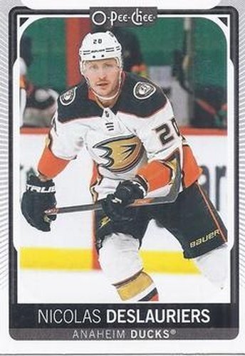 #135 Nicolas Deslauriers - Anaheim Ducks - 2021-22 O-Pee-Chee Hockey