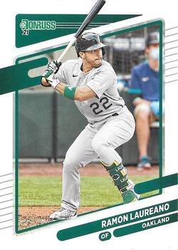 #135 Ramon Laureano - Oakland Athletics - 2021 Donruss Baseball