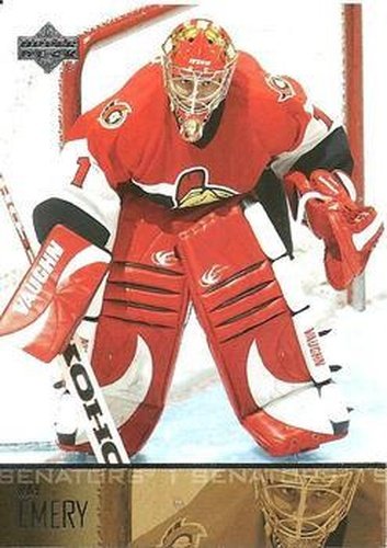 #135 Ray Emery - Ottawa Senators - 2003-04 Upper Deck Hockey