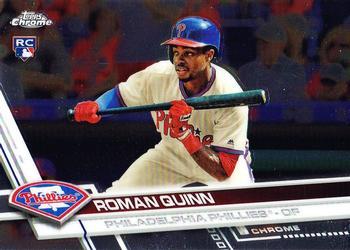 #135 Roman Quinn - Philadelphia Phillies - 2017 Topps Chrome Baseball
