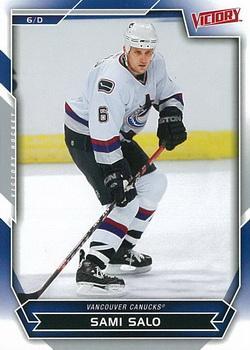 #135 Sami Salo - Vancouver Canucks - 2007-08 Upper Deck Victory Hockey