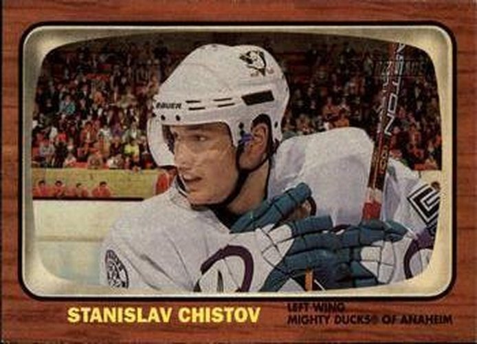 #135 Stanislav Chistov - Anaheim Mighty Ducks - 2002-03 Topps Heritage Hockey