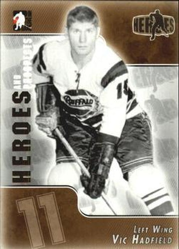 #135 Vic Hadfield - Buffalo Bisons - 2004-05 In The Game Heroes and Prospects Hockey