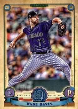 #135 Wade Davis - Colorado Rockies - 2019 Topps Gypsy Queen Baseball