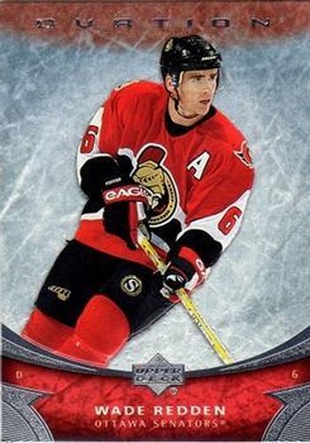 #135 Wade Redden - Ottawa Senators - 2006-07 Upper Deck Ovation Hockey