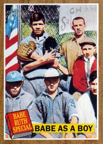 #135 Babe Ruth - New York Yankees - 2011 Topps Heritage Baseball