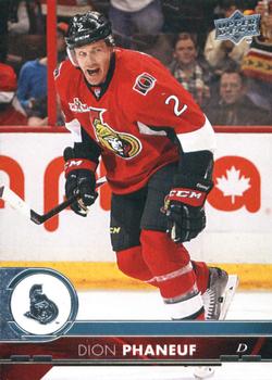 #135 Dion Phaneuf - Ottawa Senators - 2017-18 Upper Deck Hockey