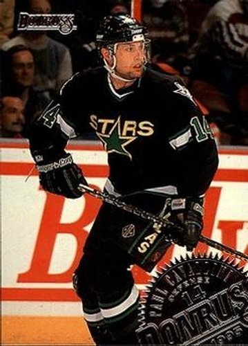 #135 Paul Cavallini - Dallas Stars - 1994-95 Donruss Hockey