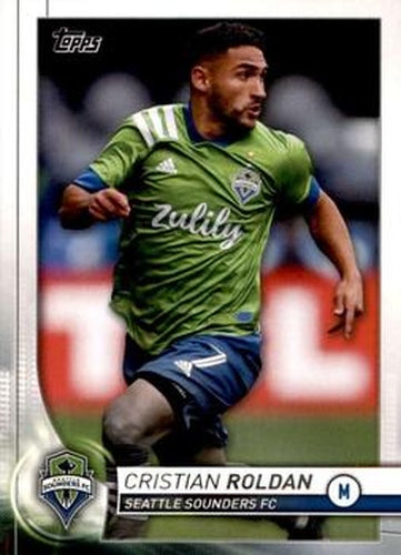 #135 Cristian Roldan - Seattle Sounders FC - 2020 Topps MLS Soccer