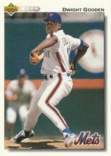 #135 Dwight Gooden - New York Mets - 1992 Upper Deck Baseball