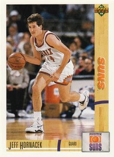 #135 Jeff Hornacek - Phoenix Suns - 1991-92 Upper Deck Basketball