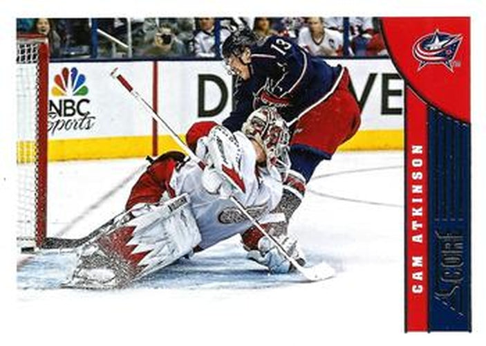 #135 Cam Atkinson - Columbus Blue Jackets - 2013-14 Score Hockey