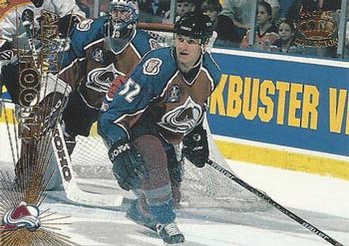 #135 Adam Foote - Colorado Avalanche - 1997-98 Pacific Crown Hockey