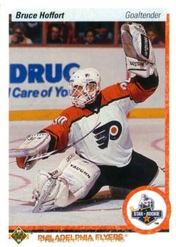 #135 Bruce Hoffort - Philadelphia Flyers - 1990-91 Upper Deck Hockey
