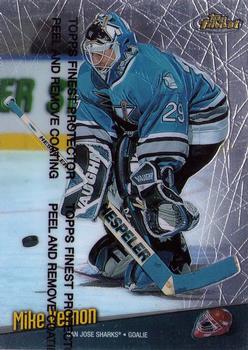 #135 Mike Vernon - San Jose Sharks - 1998-99 Finest Hockey