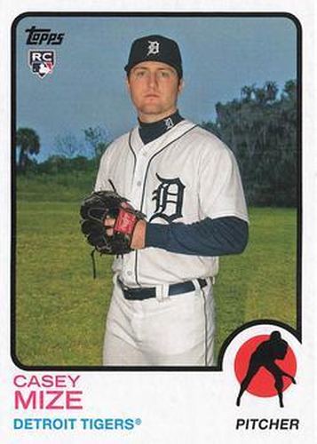 #135 Casey Mize - Detroit Tigers - 2021 Topps Archives Baseball