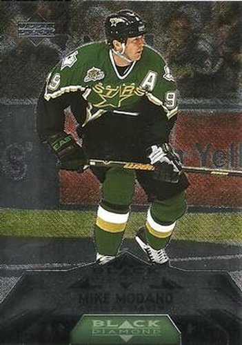 #135 Mike Modano - Dallas Stars - 2007-08 Upper Deck Black Diamond Hockey