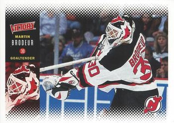 #135 Martin Brodeur - New Jersey Devils - 2000-01 Upper Deck Victory Hockey