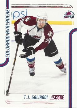 #135 T.J. Galiardi - Colorado Avalanche - 2011-12 Score Hockey