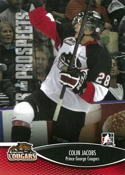 #135 Colin Jacobs - Prince George Cougars - 2012-13 In The Game Heroes and Prospects Hockey