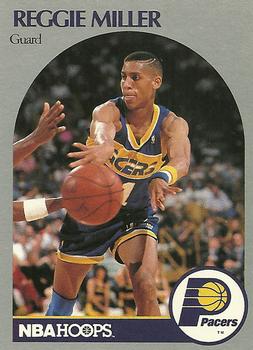 #135 Reggie Miller - Indiana Pacers - 1990-91 Hoops Basketball