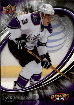 #135 Jack Johnson - Los Angeles Kings - 2008-09 Upper Deck Power Play Box Set Hockey