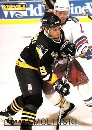 #135 Bryan Smolinski - Pittsburgh Penguins - 1995-96 SkyBox Impact Hockey